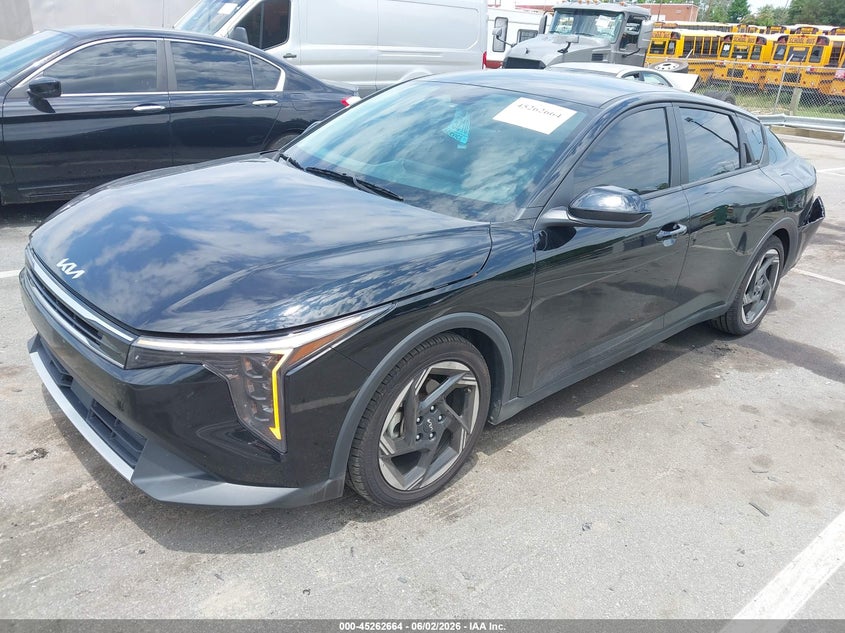 2025 Kia K4 VIN 3KPFU4DE8SE006344 IAAI salvage auction — REAR END, Salvage Title, sold $6,200 on 2026-07-23 (photo 2)