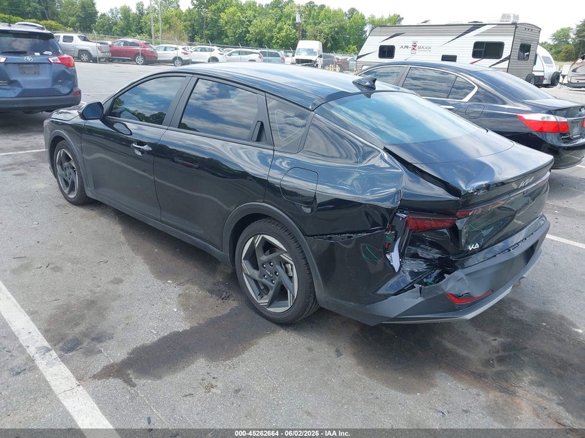 2025 Kia K4 VIN 3KPFU4DE8SE006344 IAAI salvage auction — REAR END, Salvage Title, sold $6,200 on 2026-07-23 (photo 3)