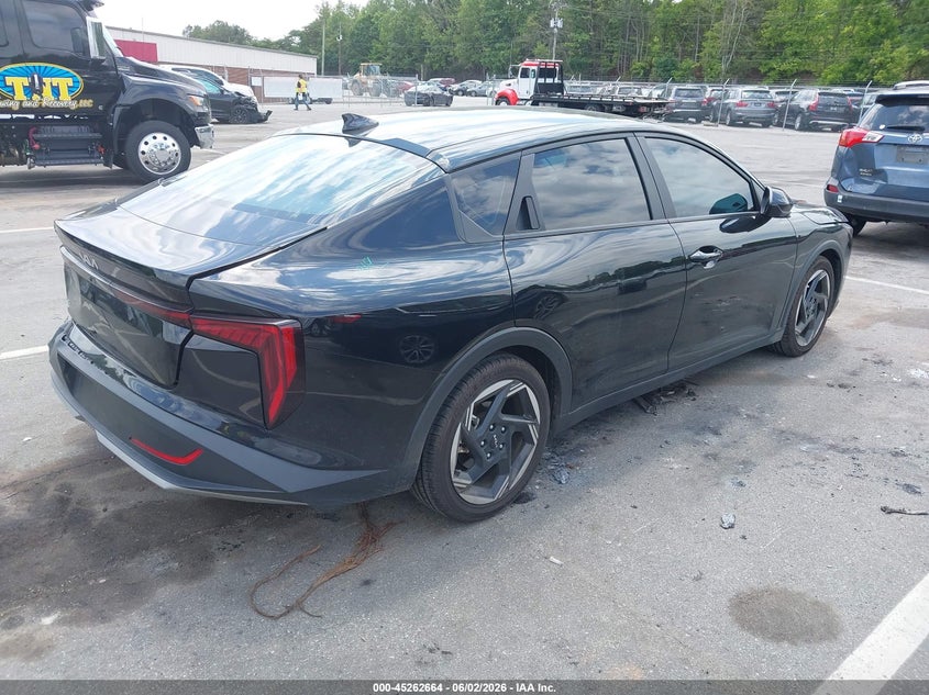 2025 Kia K4 VIN 3KPFU4DE8SE006344 IAAI salvage auction — REAR END, Salvage Title, sold $6,200 on 2026-07-23 (photo 4)