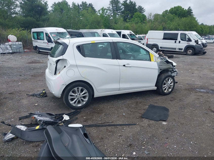 2020 Chevrolet Spark VIN KL8CD6SA2LC420350 IAAI salvage auction — FRONT END, Salvage (Massachusetts), sold $875 on 2026-07-24 (photo 4)