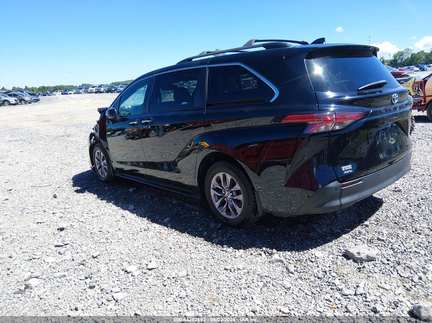 2021 Toyota Sienna VIN 5TDJSKFC4MS024221 IAAI salvage auction — LEFT FRONT, Salvage Title, sold $12,500 on 2026-07-24 (photo 3)