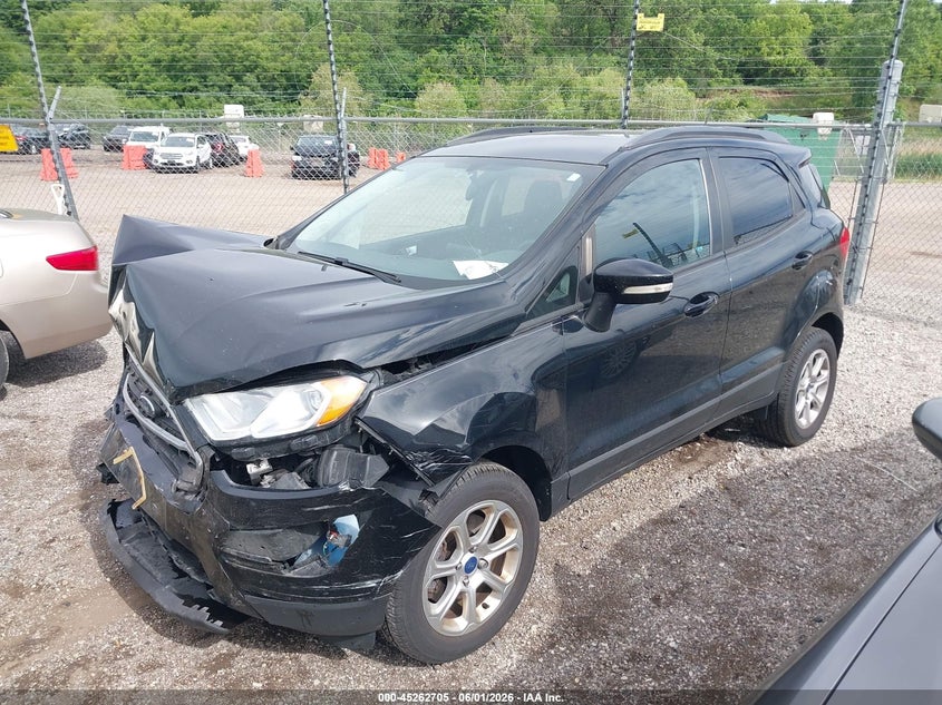 2018 Ford Ecosport VIN MAJ6P1UL0JC191800 IAAI salvage auction — FRONT END, Salvage Title, sold $700 on 2026-07-27 (photo 2)
