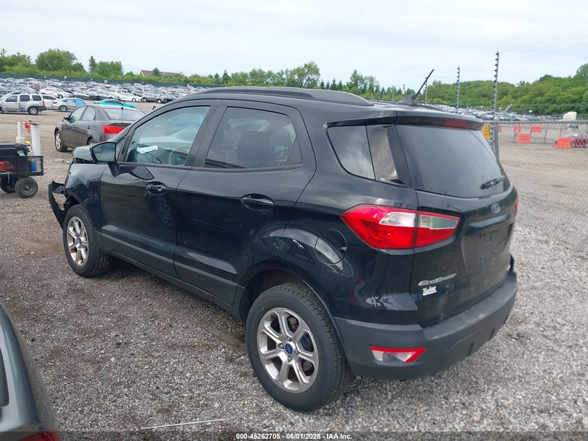2018 Ford Ecosport VIN MAJ6P1UL0JC191800 IAAI salvage auction — FRONT END, Salvage Title, sold $700 on 2026-07-27 (photo 3)