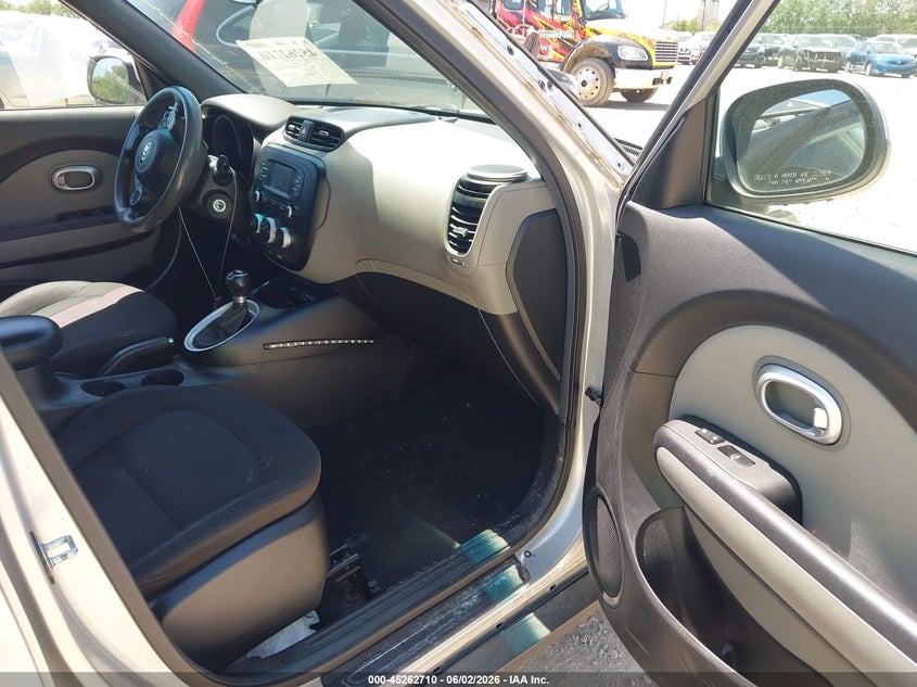2016 Kia Soul VIN KNDJN2A27G7831529 IAAI salvage auction — FRONT END, Salvage Title, sold $425 on 2026-08-01 (photo 5)