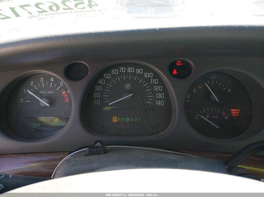 2004 Buick Lesabre VIN 1G4HP52K14U126002 IAAI salvage auction — NORMAL WEAR, Salvage (Nebraska), sold $850 on 2026-07-09 (photo 7)