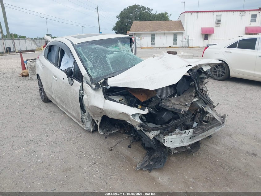 2021 Subaru Wrx sti VIN JF1VA2T67M9805533 IAAI salvage auction — BIO HAZARD, Salvage Title, sold $150 on 2026-07-21 (photo 1)