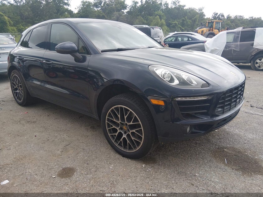 2018 Porsche Macan VIN WP1AA2A51JLB23103 IAAI salvage auction — WATER/FLOOD, Salvage (Louisiana), sold $6,800 on 2026-07-14 (photo 1)