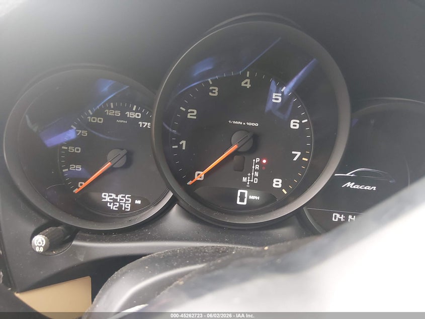 2018 Porsche Macan VIN WP1AA2A51JLB23103 IAAI salvage auction — WATER/FLOOD, Salvage (Louisiana), sold $6,800 on 2026-07-14 (photo 7)
