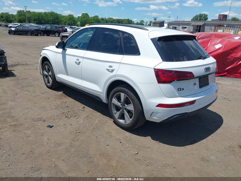 2025 Audi Q5 VIN WA1ABAFY1S2011642 IAAI salvage auction — FRONT END, Salvage Title, sold $12,100 on 2026-07-26 (photo 3)