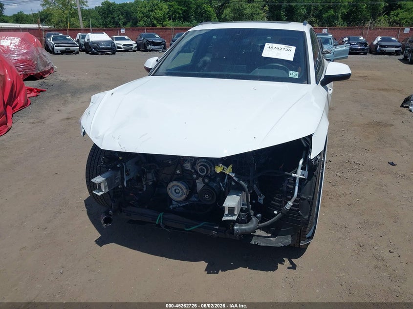 2025 Audi Q5 VIN WA1ABAFY1S2011642 IAAI salvage auction — FRONT END, Salvage Title, sold $12,100 on 2026-07-26 (photo 6)