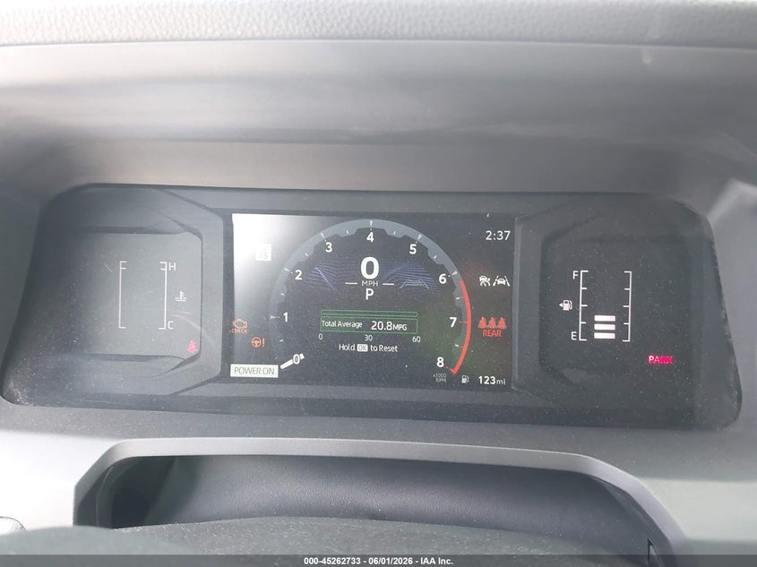 2025 Toyota Tacoma VIN 3TMLB5JN6SM168935 IAAI salvage auction — FRONT & REAR, Salvage Title, sold $15,000 on 2026-07-30 (photo 7)