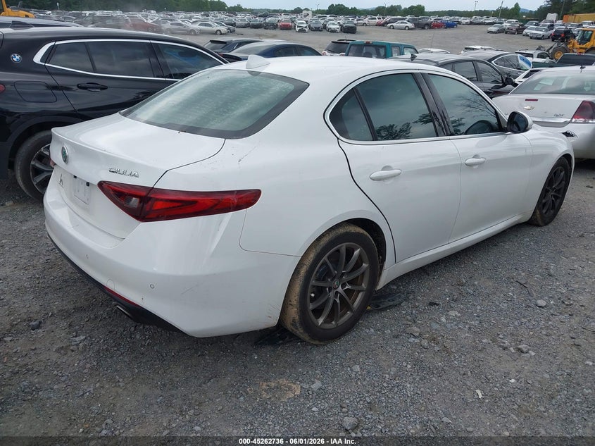 2019 Alfa romeo Giulia VIN ZARFAMAN6K7609649 IAAI salvage auction — FRONT END, Salvage (Georgia), sold $3,150 on 2026-08-11 (photo 4)
