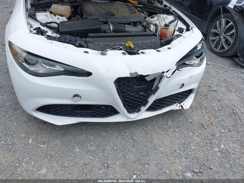 2019 Alfa romeo Giulia VIN ZARFAMAN6K7609649 IAAI salvage auction — FRONT END, Salvage (Georgia), sold $3,150 on 2026-08-11 (photo 6)