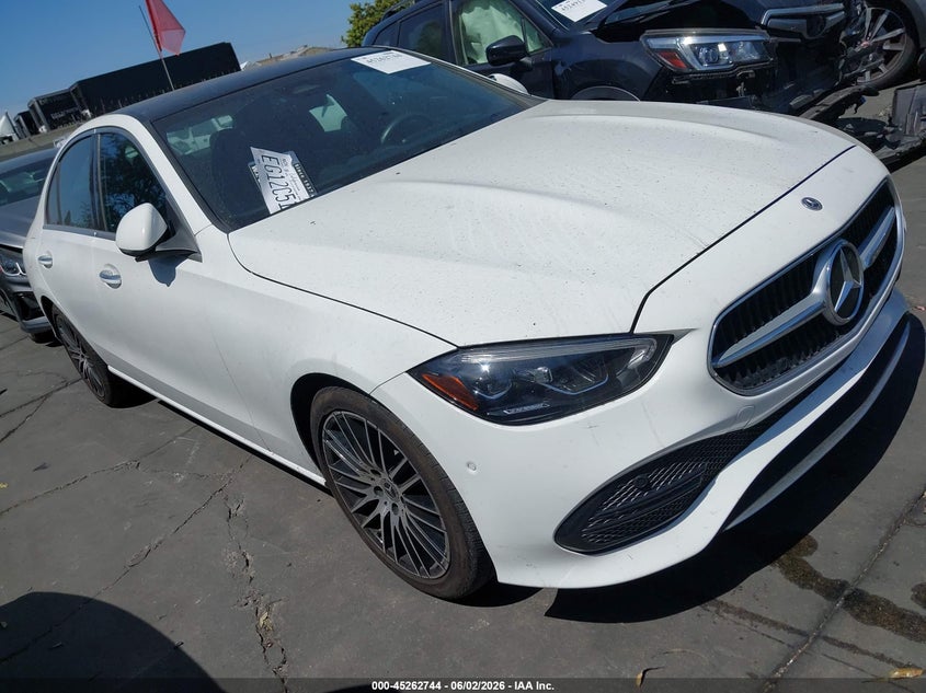 2024 Mercedes-benz C-klasse VIN W1KAF4GB2RR189489 IAAI salvage auction — REAR END, Salvage Certificate (California), sold $18,200 on 2026-07-29 (photo 1)