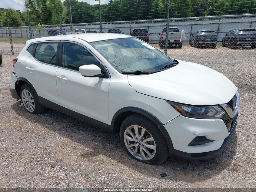 2021 Nissan Rogue VIN JN1BJ1AW4MW430411 IAAI salvage auction — REAR END, Salvage Title, sold $4,150 on 2026-07-13 (photo 1)