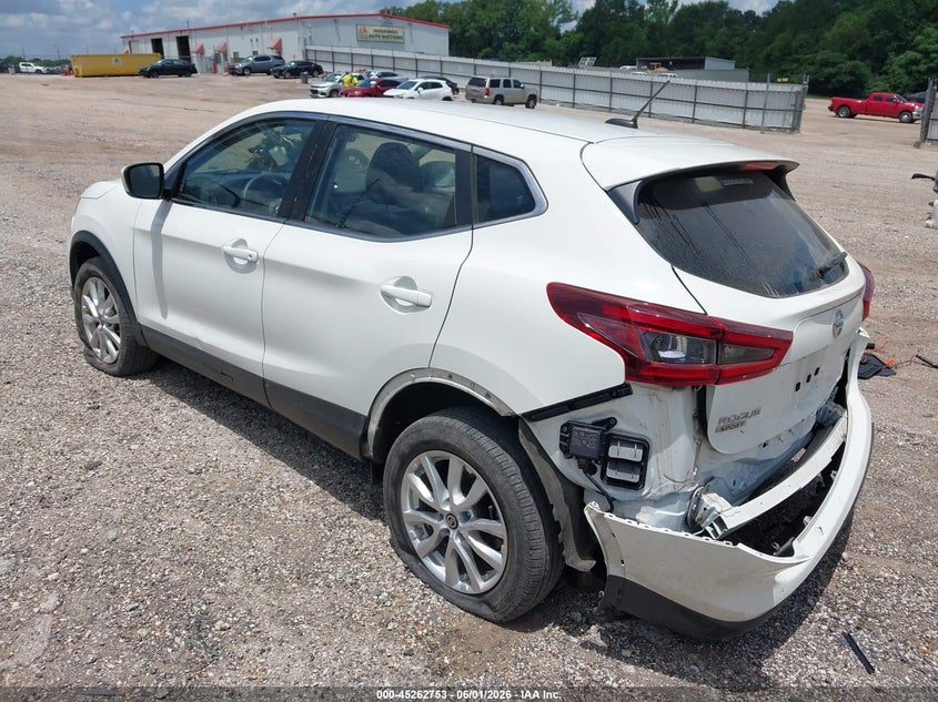 2021 Nissan Rogue VIN JN1BJ1AW4MW430411 IAAI salvage auction — REAR END, Salvage Title, sold $4,150 on 2026-07-13 (photo 3)