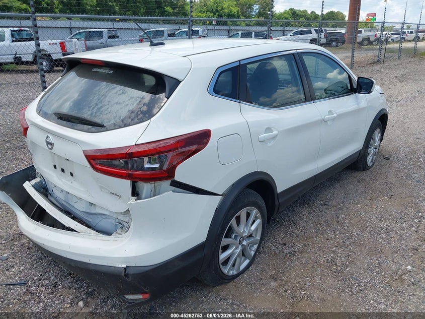 2021 Nissan Rogue VIN JN1BJ1AW4MW430411 IAAI salvage auction — REAR END, Salvage Title, sold $4,150 on 2026-07-13 (photo 4)