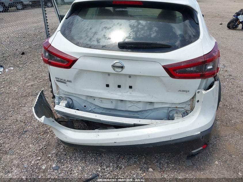 2021 Nissan Rogue VIN JN1BJ1AW4MW430411 IAAI salvage auction — REAR END, Salvage Title, sold $4,150 on 2026-07-13 (photo 6)