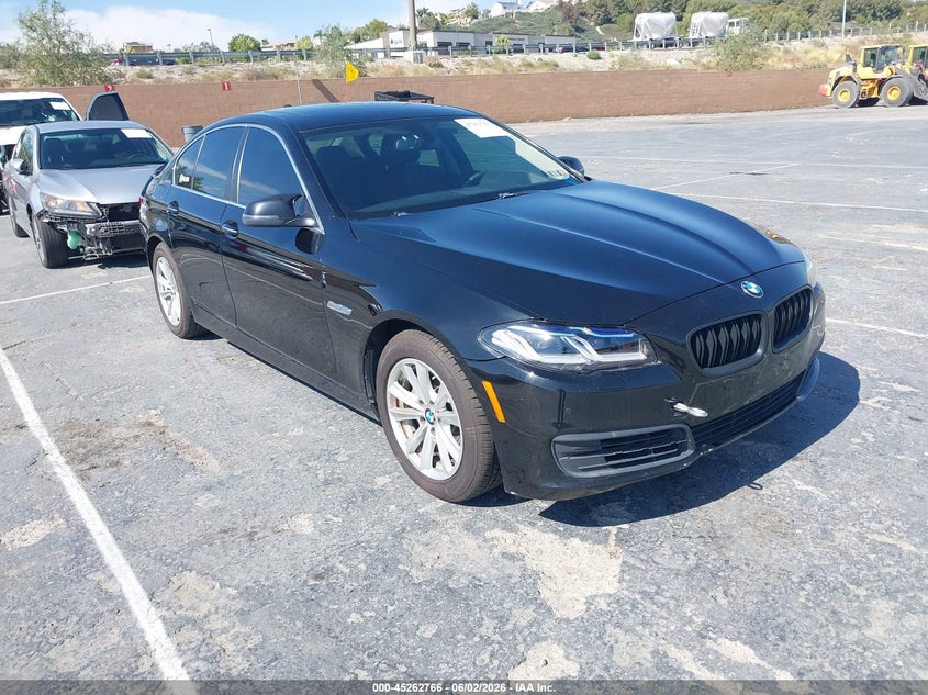 2014 BMW 5er VIN WBA5A7C5XED612870 IAAI salvage auction — MECHANICAL, Clear (Pennsylvania), sold $950 on 2026-07-08 (photo 1)