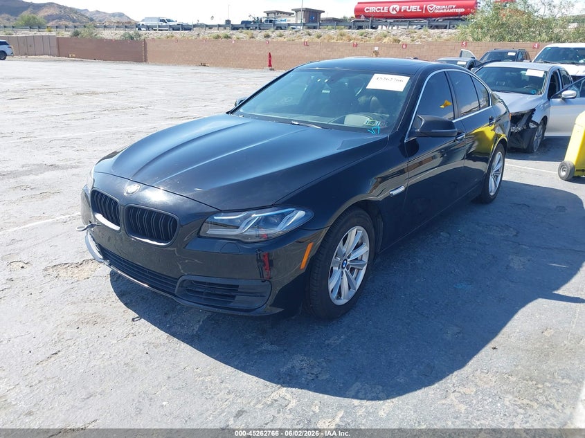 2014 BMW 5er VIN WBA5A7C5XED612870 IAAI salvage auction — MECHANICAL, Clear (Pennsylvania), sold $950 on 2026-07-08 (photo 2)