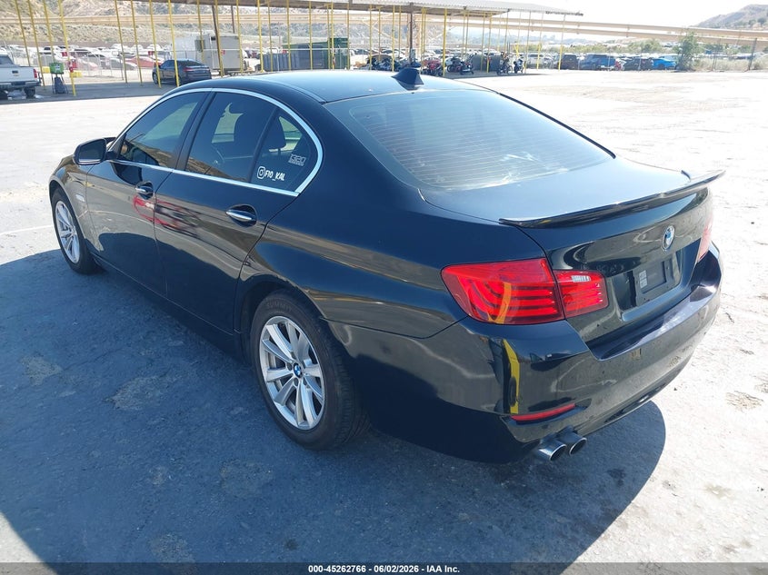 2014 BMW 5er VIN WBA5A7C5XED612870 IAAI salvage auction — MECHANICAL, Clear (Pennsylvania), sold $950 on 2026-07-08 (photo 3)