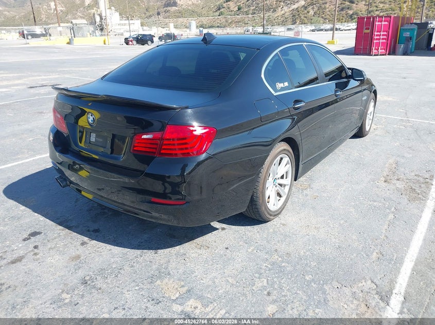 2014 BMW 5er VIN WBA5A7C5XED612870 IAAI salvage auction — MECHANICAL, Clear (Pennsylvania), sold $950 on 2026-07-08 (photo 4)