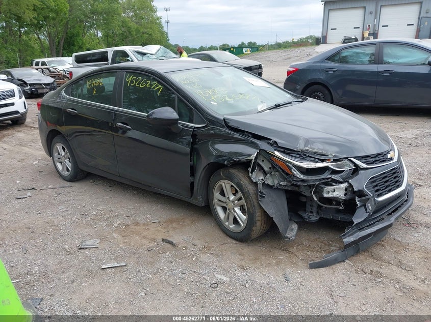 2018 Chevrolet Cruze VIN 1G1BE5SM5J7187082 IAAI salvage auction — FRONT END, Clear (Indiana), sold $475 on 2026-07-25 (photo 1)