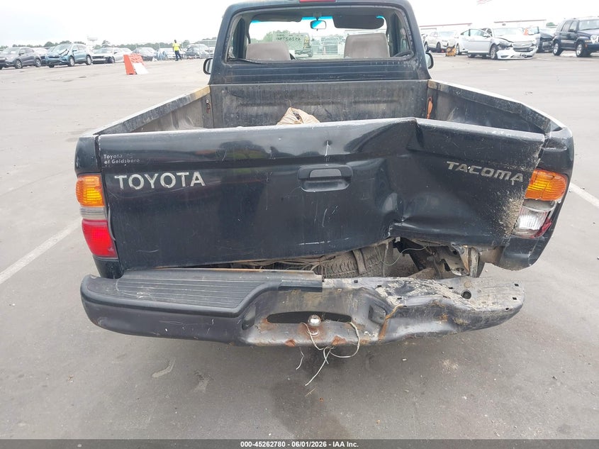 2004 Toyota Tacoma VIN 5TENL42N04Z462769 IAAI salvage auction — FRONT & REAR, Salvage (North Carolina), sold $275 on 2026-07-29 (photo 6)