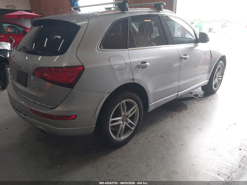2016 Audi Q5 VIN WA1L2AFP7GA144077 IAAI salvage auction — LEFT FRONT, Salvage Title, sold $2,625 on 2026-07-09 (photo 4)