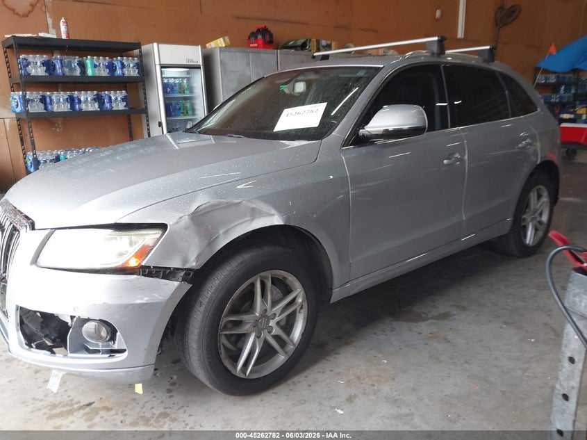 2016 Audi Q5 VIN WA1L2AFP7GA144077 IAAI salvage auction — LEFT FRONT, Salvage Title, sold $2,625 on 2026-07-09 (photo 6)
