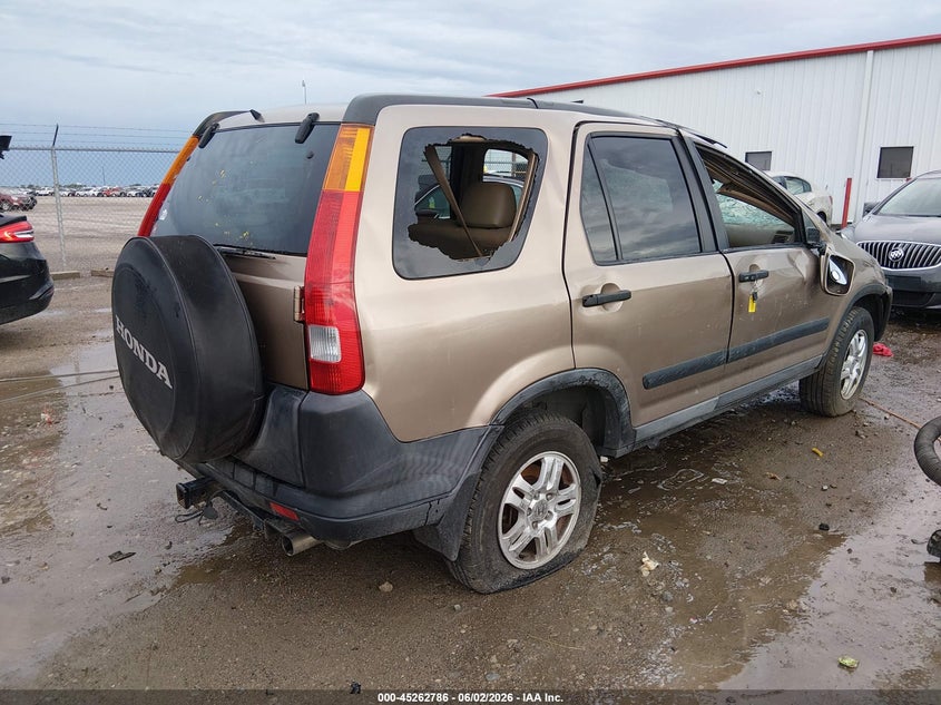 2003 Honda Cr-v VIN SHSRD78873U107933 IAAI salvage auction — ROLLOVER, Salvage (Kansas), sold $200 on 2026-07-17 (photo 4)