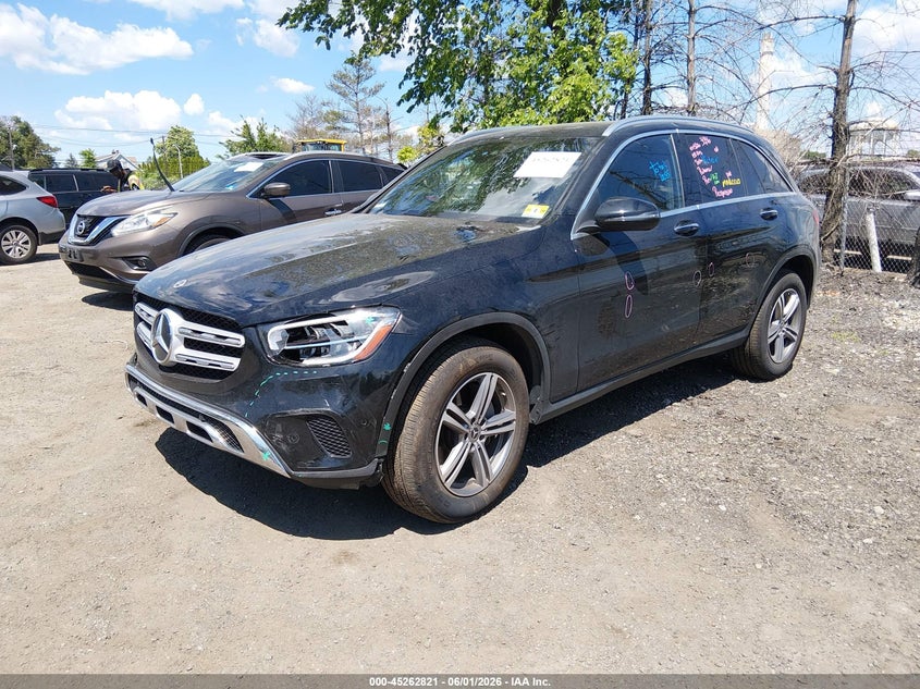 2021 Mercedes-benz Glc VIN W1N0G8EB9MG007765 IAAI salvage auction — SIDE, Salvage (New Jersey), sold $11,200 on 2026-07-29 (photo 2)