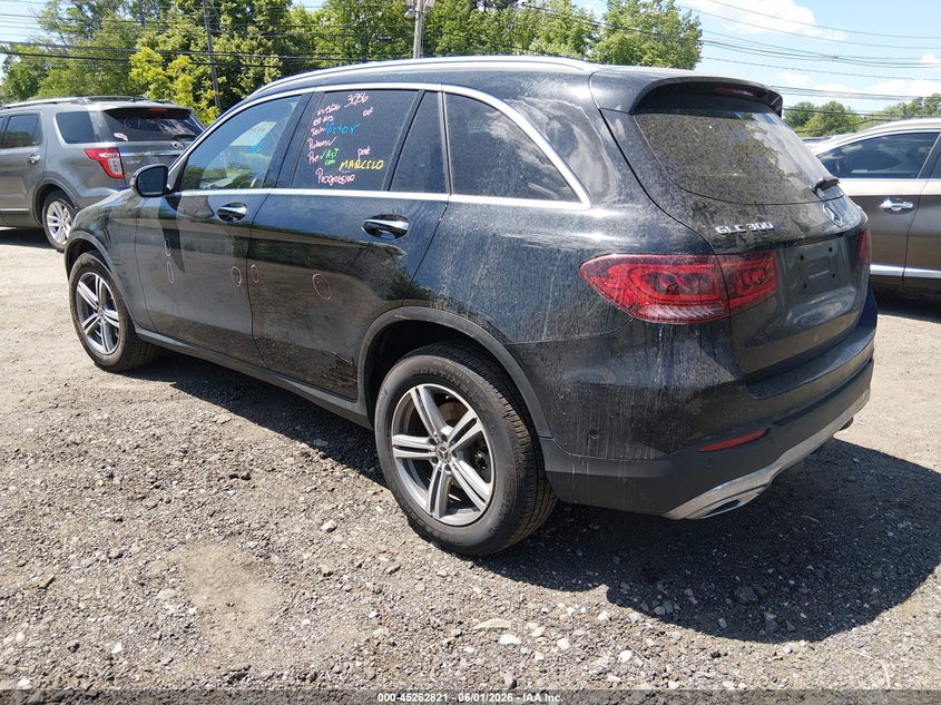 2021 Mercedes-benz Glc VIN W1N0G8EB9MG007765 IAAI salvage auction — SIDE, Salvage (New Jersey), sold $11,200 on 2026-07-29 (photo 3)
