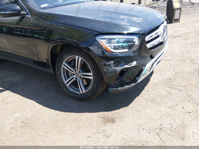 2021 Mercedes-benz Glc VIN W1N0G8EB9MG007765 IAAI salvage auction — SIDE, Salvage (New Jersey), sold $11,200 on 2026-07-29 (photo 6)