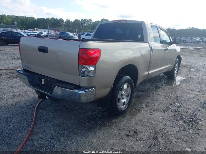 2008 Toyota Tundra VIN 5TBRV54118S478065 IAAI salvage auction — REAR END, Repossession Paperwork (Georgia), sold $3,750 on 2026-07-17 (photo 4)
