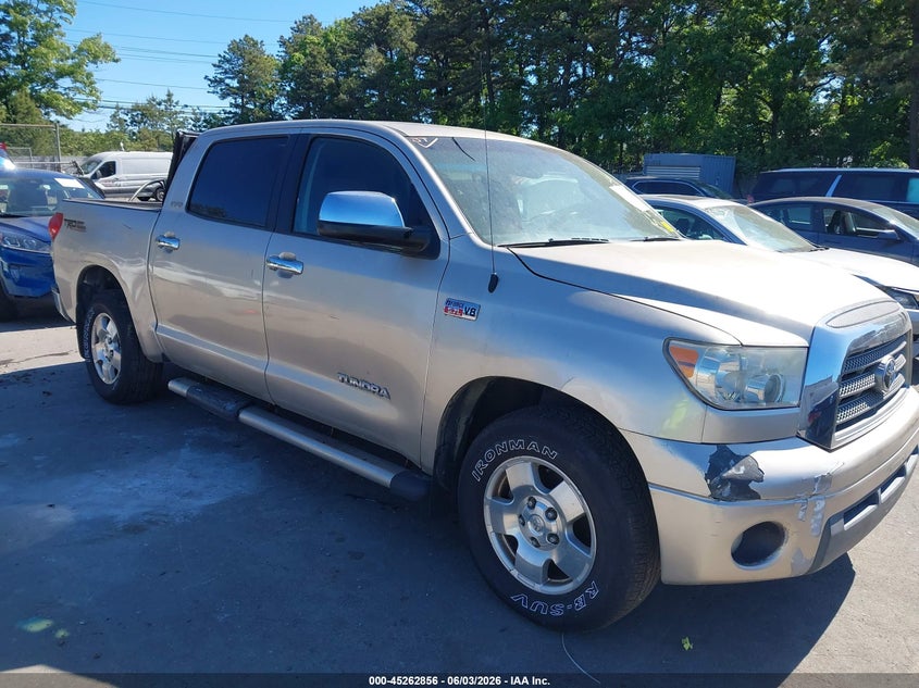 2007 Toyota Tundra VIN 5TBEV58177S465103 IAAI salvage auction — REAR END, Salvage (South Carolina), sold $3,100 on 2026-07-24 (photo 1)