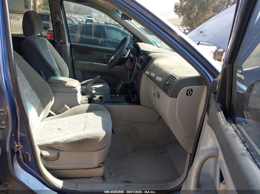2006 Kia Sorento VIN KNDJD733165568471 IAAI salvage auction — LEFT FRONT, Salvage (California), sold $400 on 2026-07-07 (photo 5)