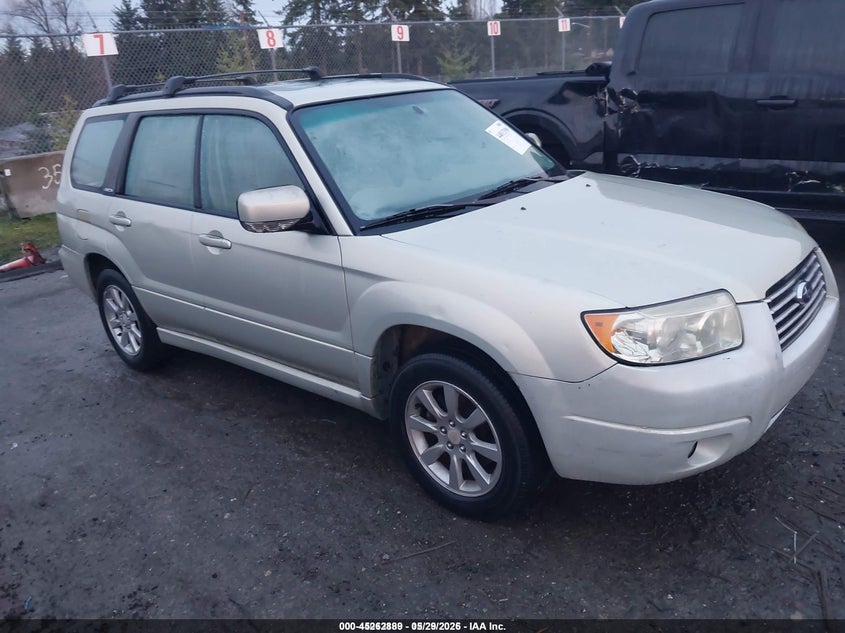 2007 Subaru Forester VIN JF1SG65637H740213 IAAI salvage auction — FRONT & REAR, Salvage (Idaho), sold $375 on 2026-07-08 (photo 1)