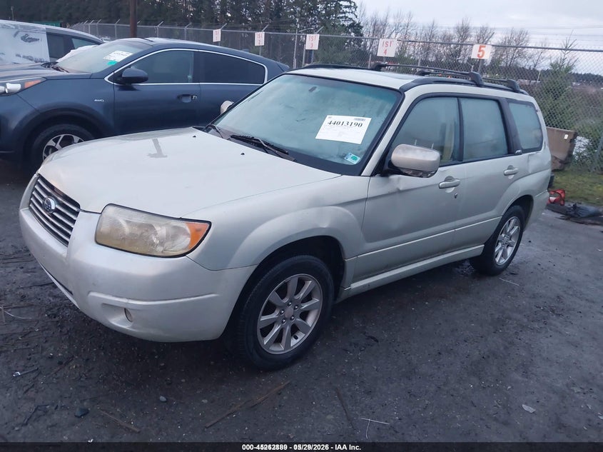 2007 Subaru Forester VIN JF1SG65637H740213 IAAI salvage auction — FRONT & REAR, Salvage (Idaho), sold $375 on 2026-07-08 (photo 2)