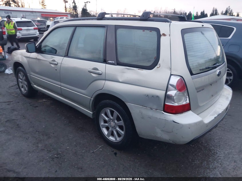 2007 Subaru Forester VIN JF1SG65637H740213 IAAI salvage auction — FRONT & REAR, Salvage (Idaho), sold $375 on 2026-07-08 (photo 3)