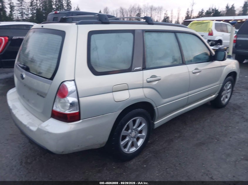 2007 Subaru Forester VIN JF1SG65637H740213 IAAI salvage auction — FRONT & REAR, Salvage (Idaho), sold $375 on 2026-07-08 (photo 4)