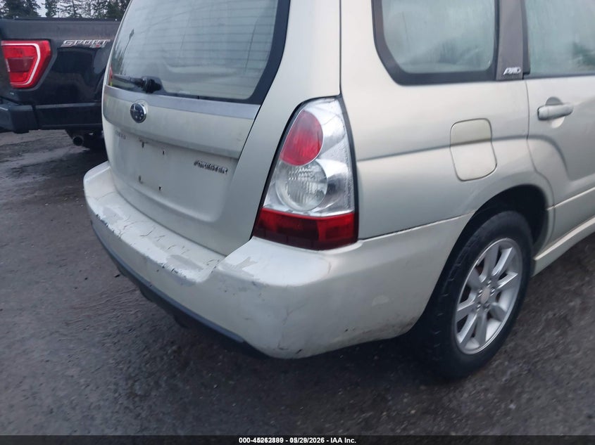 2007 Subaru Forester VIN JF1SG65637H740213 IAAI salvage auction — FRONT & REAR, Salvage (Idaho), sold $375 on 2026-07-08 (photo 6)