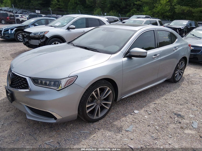 2020 Acura Tlx VIN 19UUB3F46LA003816 IAAI salvage auction — HAIL, Salvage Title, sold $2,900 on 2026-07-29 (photo 2)