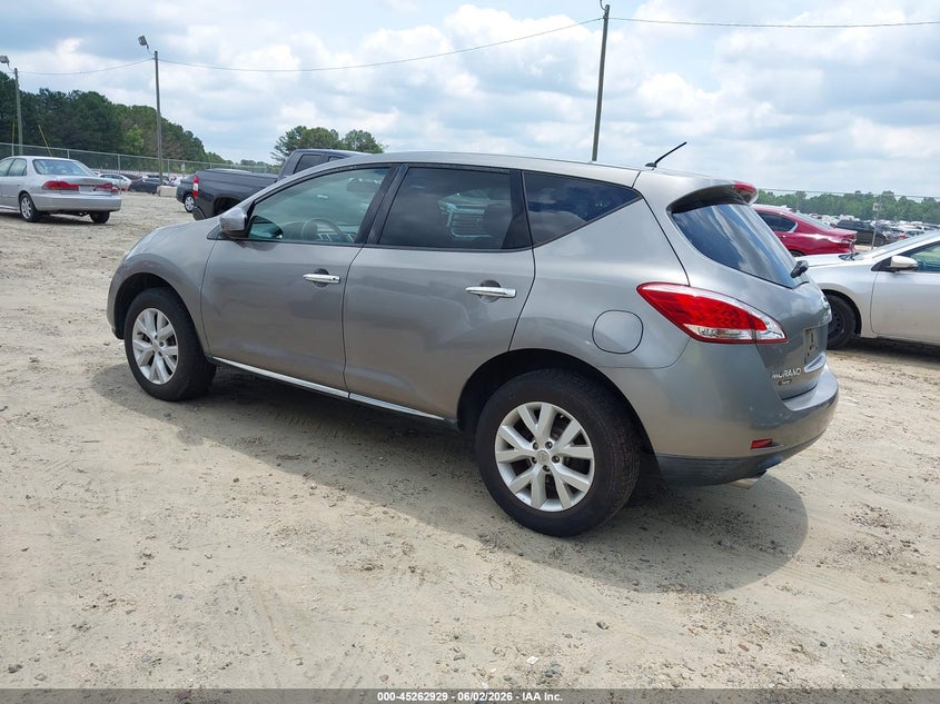2011 Nissan Murano VIN JN8AZ1MU5BW056677 IAAI salvage auction — RIGHT FRONT, Salvage (Georgia), sold $1,150 on 2026-07-09 (photo 3)