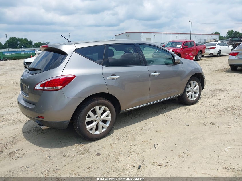 2011 Nissan Murano VIN JN8AZ1MU5BW056677 IAAI salvage auction — RIGHT FRONT, Salvage (Georgia), sold $1,150 on 2026-07-09 (photo 4)