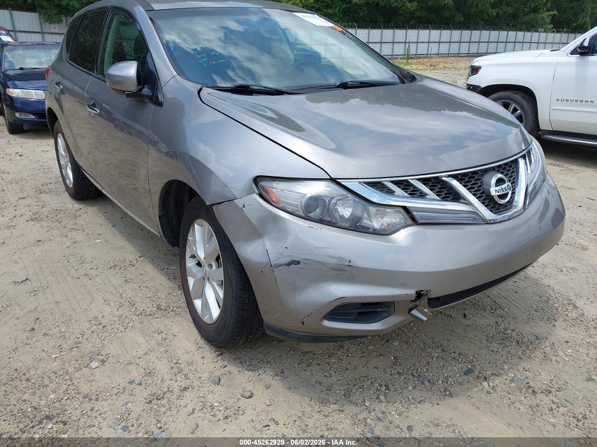 2011 Nissan Murano VIN JN8AZ1MU5BW056677 IAAI salvage auction — RIGHT FRONT, Salvage (Georgia), sold $1,150 on 2026-07-09 (photo 6)