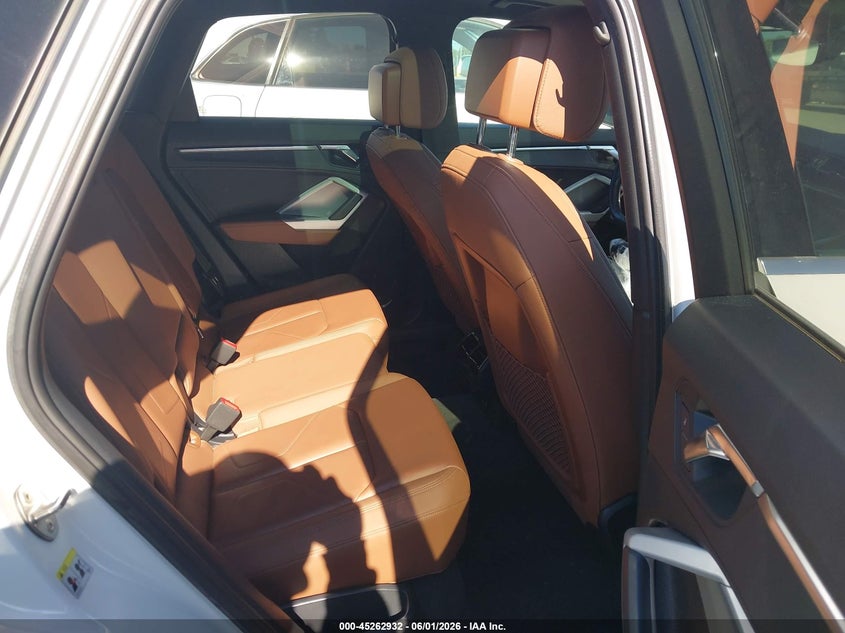 2020 Audi Q3 VIN WA1EECF36L1119531 IAAI salvage auction — REAR END, Salvage Title, sold $10,100 on 2026-07-23 (photo 8)