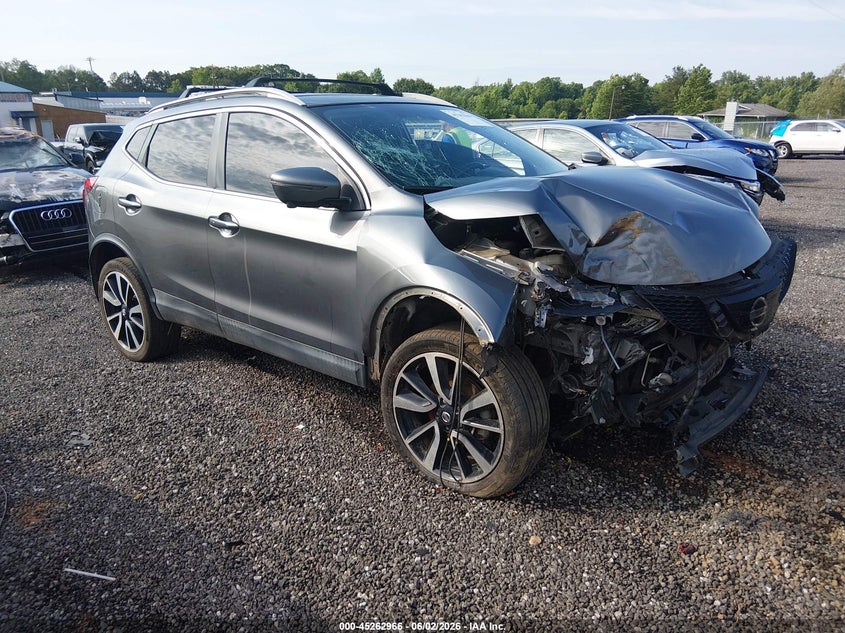2018 Nissan Rogue VIN JN1BJ1CR7JW292222 IAAI salvage auction — FRONT END, Salvage Title, sold $550 on 2026-07-21 (photo 1)