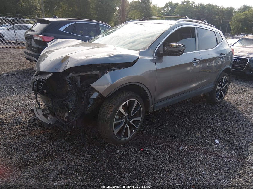 2018 Nissan Rogue VIN JN1BJ1CR7JW292222 IAAI salvage auction — FRONT END, Salvage Title, sold $550 on 2026-07-21 (photo 2)