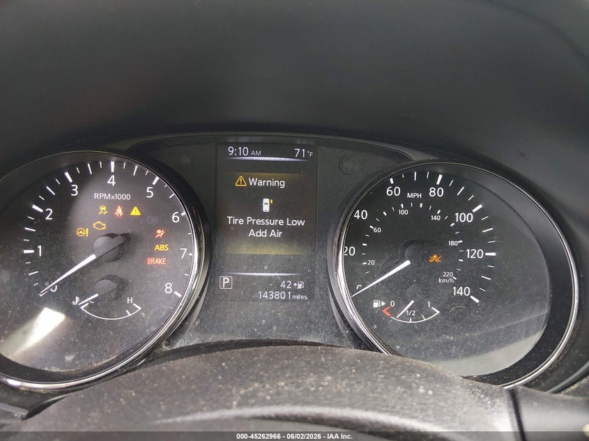 2018 Nissan Rogue VIN JN1BJ1CR7JW292222 IAAI salvage auction — FRONT END, Salvage Title, sold $550 on 2026-07-21 (photo 7)